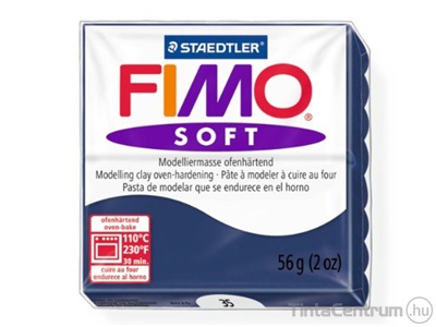 Gyurma, 56g, égethető, FIMO "Soft", Windsor kék