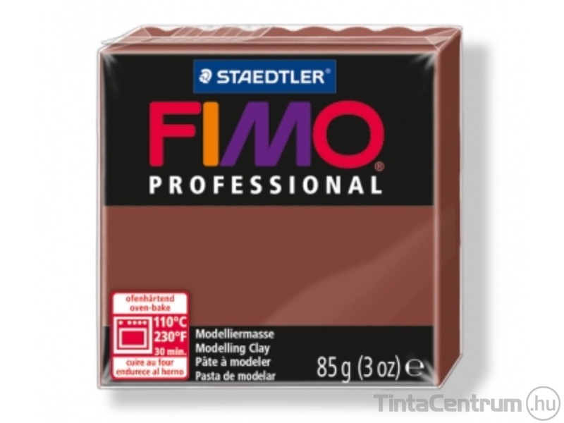 Gyurma, 85g, égethető, FIMO "Professional", csokoládé