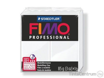 Gyurma, 85g, égethető, FIMO "Professional", fehér