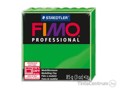 Gyurma, 85g, égethető, FIMO "Professional", zöld