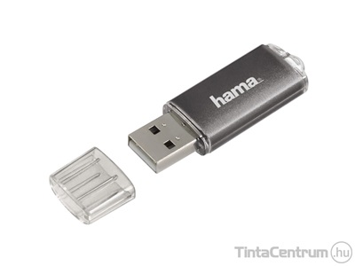 HAMA pendrive, 16GB, USB 2.0, "Laeta", szürke