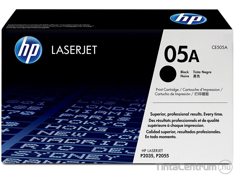 HP 05A (CE505A) fekete [2300 oldal] eredeti toner