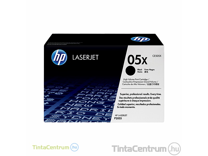 HP 05X (CE505X) fekete [6500 oldal] eredeti toner