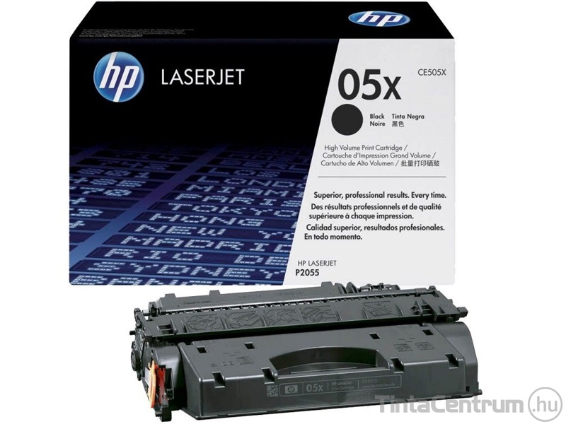 HP 05X (CE505X) fekete [6500 oldal] eredeti toner