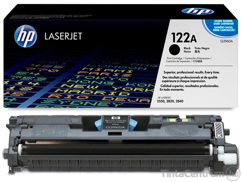 HP 122A (Q3960A) fekete [5000 oldal] eredeti toner