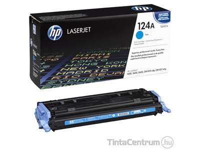 HP 124A (Q6001A) ciánkék [2000 oldal] eredeti toner