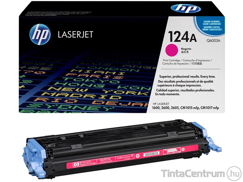 HP 124A (Q6003A) magenta [2000 oldal] eredeti toner