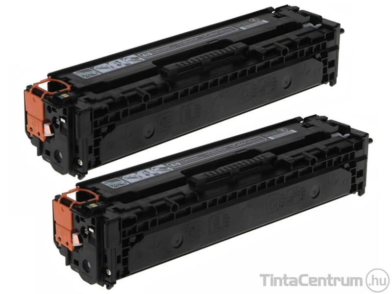 HP 125A (CB540AD) fekete [2x2200 oldal] eredeti 2db-os toner csomag