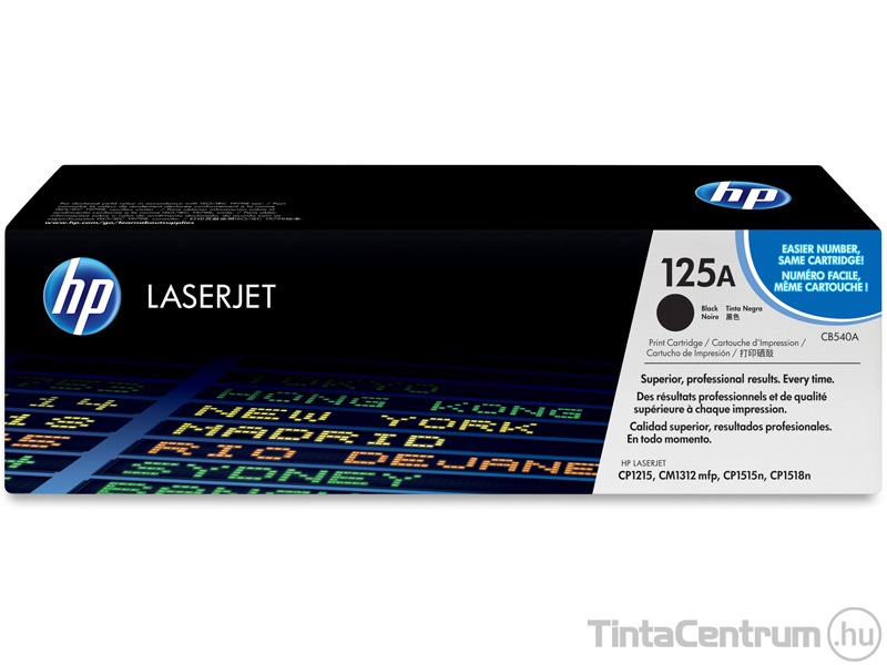 HP 125A (CB540A) fekete [2200 oldal] eredeti toner