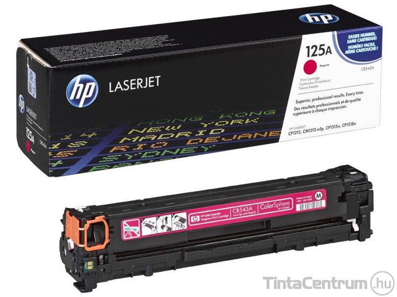 HP 125A (CB543A) magenta [1400 oldal] eredeti toner