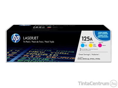 HP 125A (CF373AM) (C,M,Y) eredeti 3db-os toner csomag