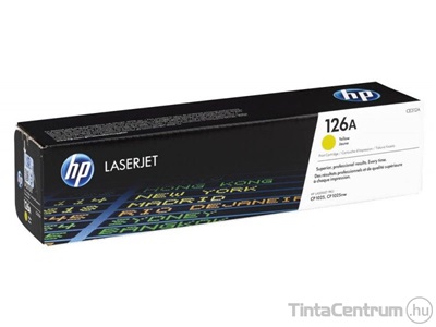 HP 126A (CE312A) sárga [1000 oldal] eredeti toner