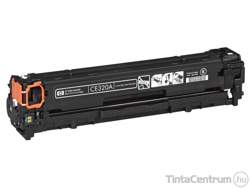 HP 128A (CE320A) fekete [2000 oldal] eredeti toner