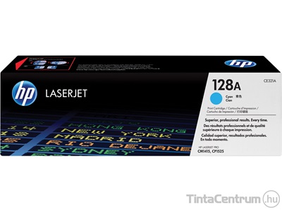 HP 128A (CE321A) ciánkék [1300 oldal] eredeti toner