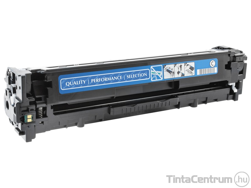 HP 128A (CE321A) ciánkék [1300 oldal] kompatibilis 100% új toner