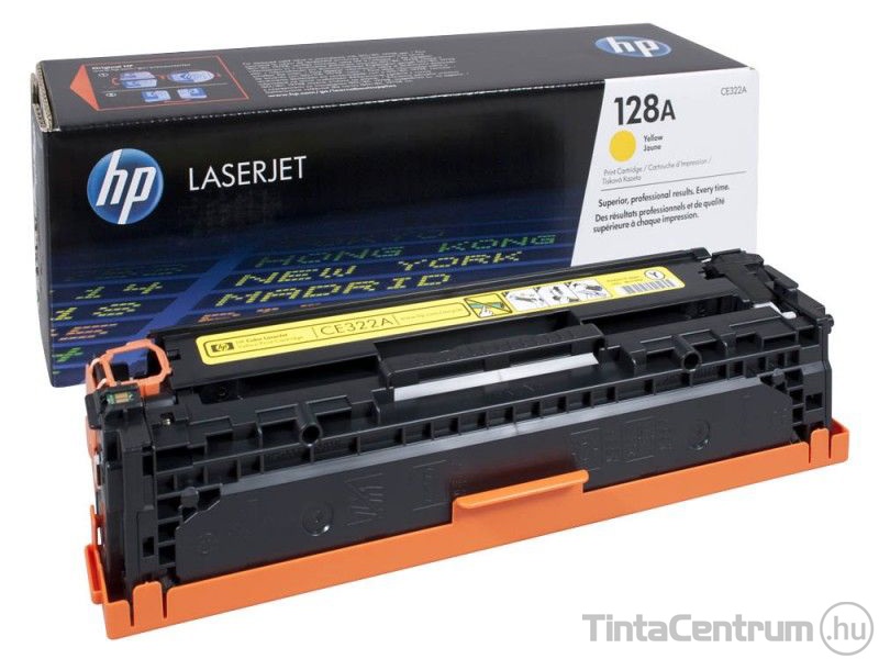 HP 128A (CE322A) sárga [1300 oldal] eredeti toner