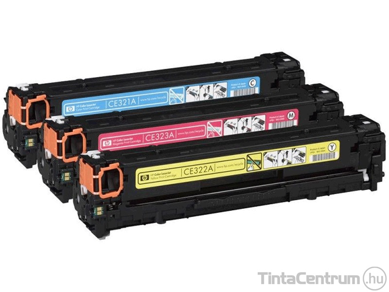 HP 128A (CF371AM) (C,M,Y) eredeti 3db-os toner csomag