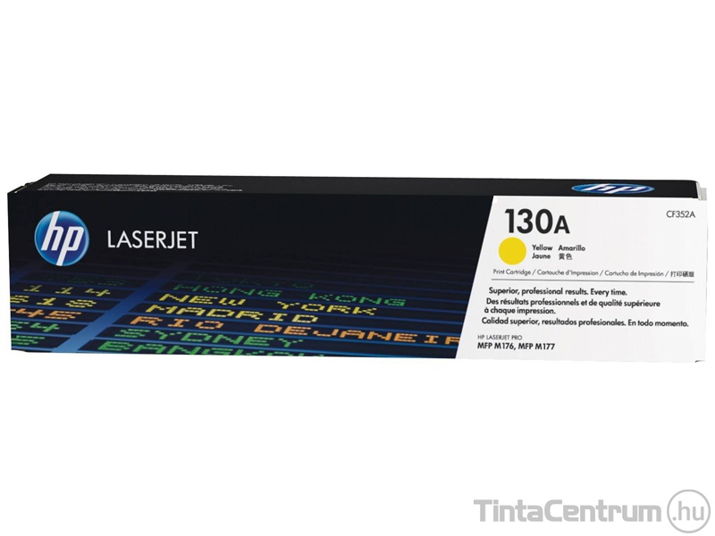 HP 130A (CF352A) sárga [1000 oldal] eredeti toner