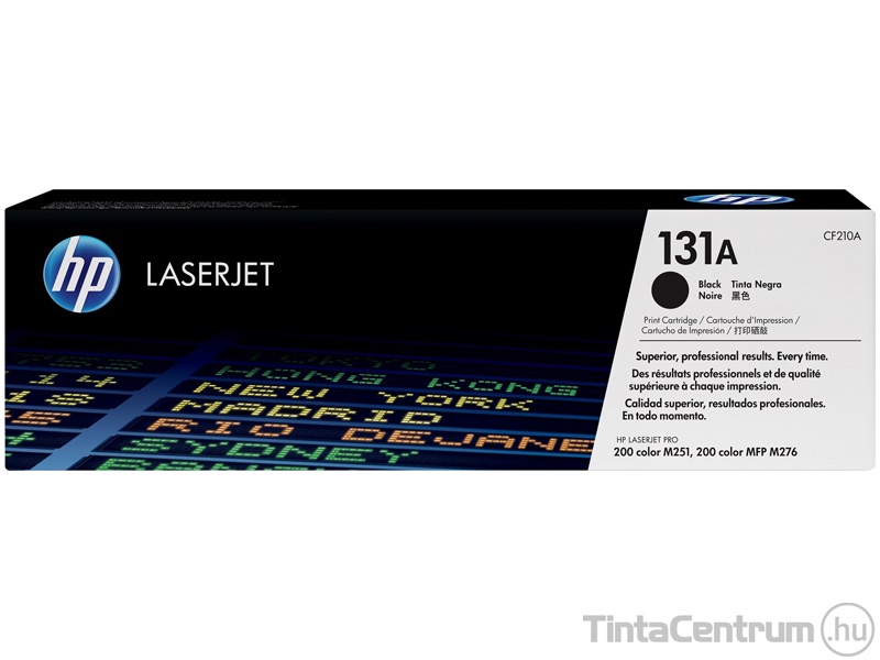 HP 131A (CF210A) fekete [1600 oldal] eredeti toner