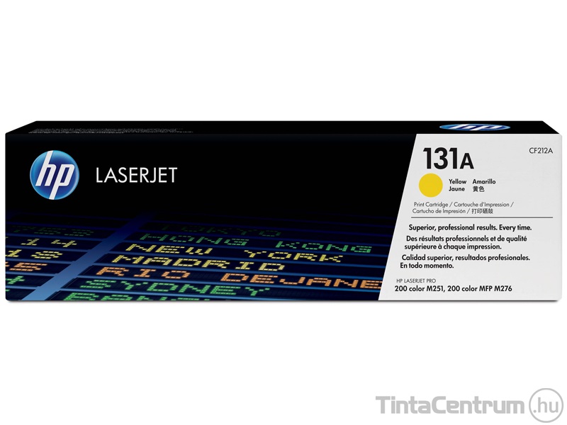 HP 131A (CF212A) sárga [1800 oldal] eredeti toner