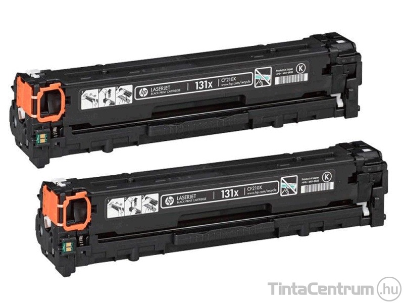 HP 131XD (CF210XD) fekete [2x2400 oldal] eredeti toner