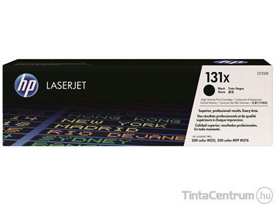 HP 131X (CF210X) fekete [2400 oldal] eredeti toner