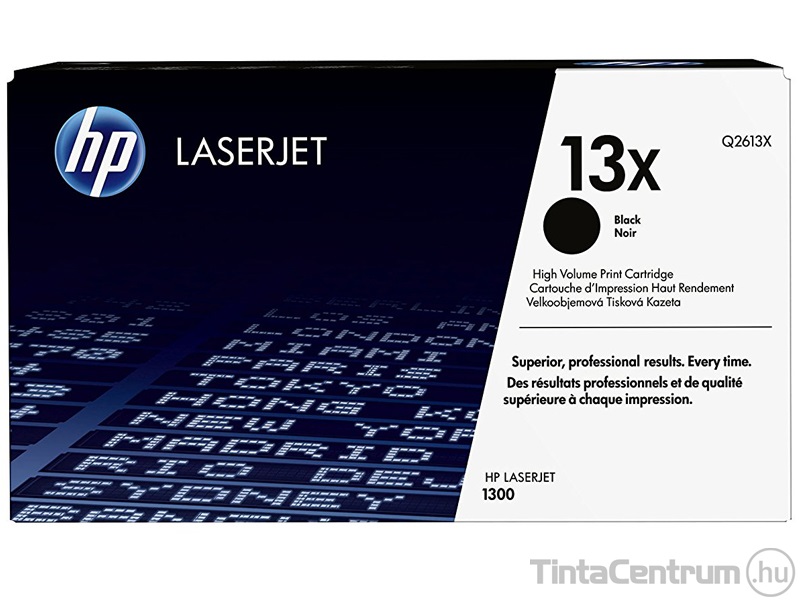 HP 13X (Q2613X) fekete [4000 oldal] eredeti toner