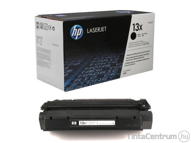 HP 13X (Q2613X) fekete [4000 oldal] eredeti toner