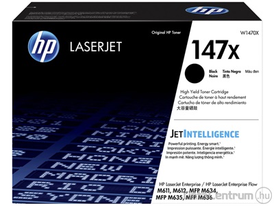 HP 147X (W1470X) fekete [25200 oldal] eredeti toner