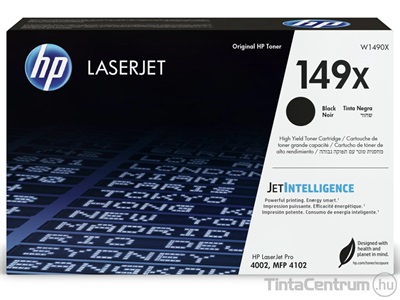 HP 149X (W1490X) fekete [9500 oldal] eredeti toner