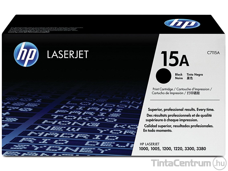 HP 15A (C7115A) fekete [2500 oldal] eredeti toner