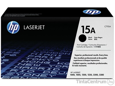 HP 15A (C7115A) fekete [2500 oldal] eredeti toner