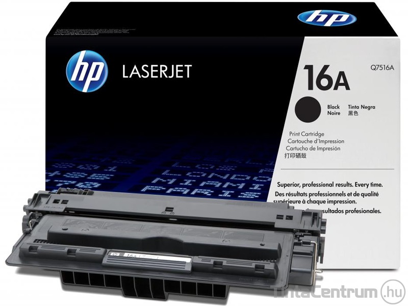 HP 16A (Q7516A) fekete [12000 oldal] eredeti toner