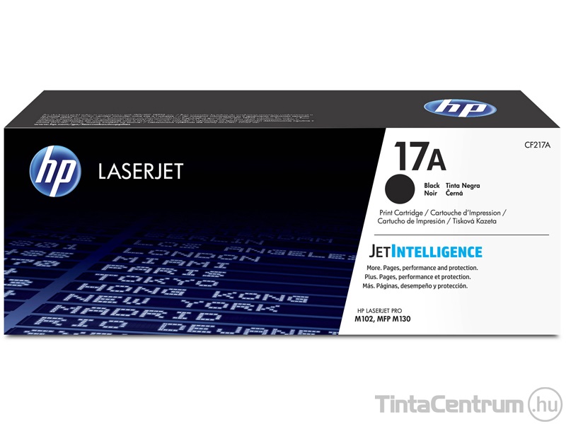 HP 17A (CF217A) fekete [1600 oldal] eredeti toner