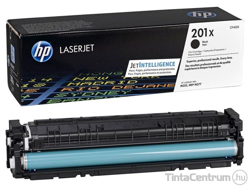 HP 201X (CF400X) fekete [2800 oldal] eredeti toner