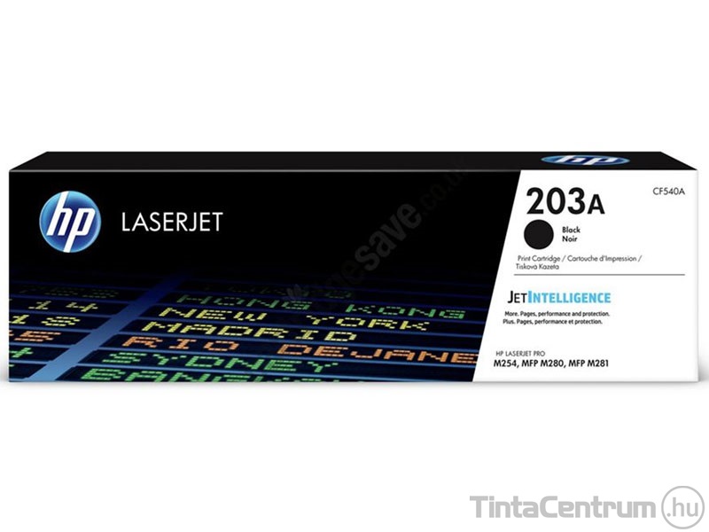 HP 203A (CF540A) fekete [1400 oldal] eredeti toner