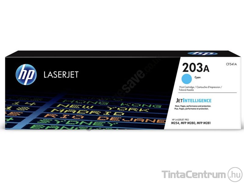 HP 203A (CF541A) ciánkék [1300 oldal] eredeti toner