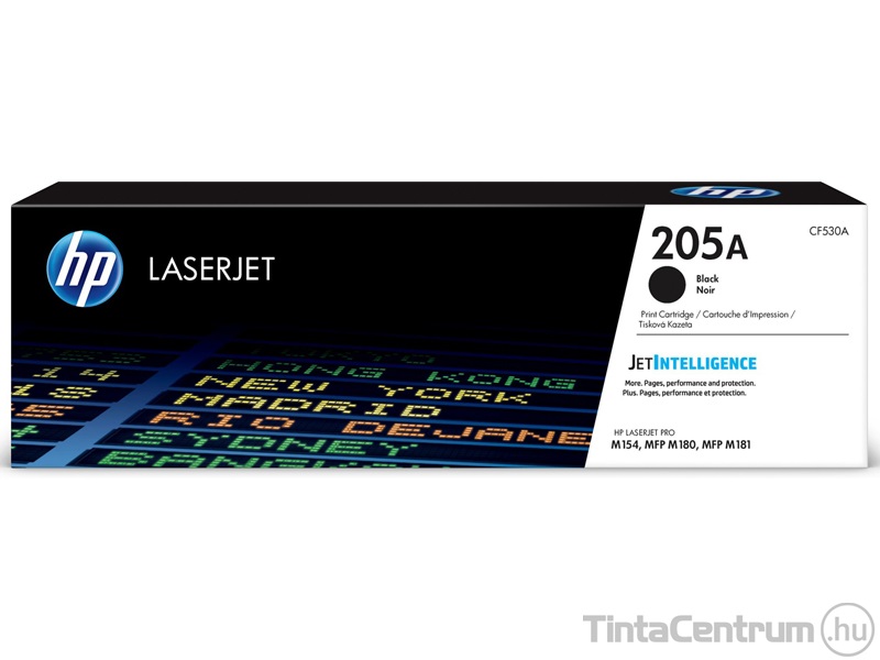 HP 205A (CF530A) fekete [1100 oldal] eredeti toner