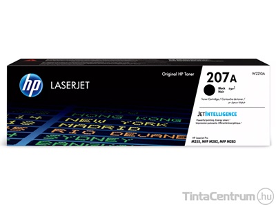 HP 207A (W2210A) fekete [1350 oldal] eredeti toner