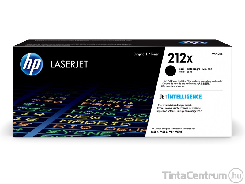 HP 212X (W2120X) fekete [13000 oldal] eredeti toner