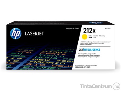 HP 212X (W2122X) sárga [10000 oldal] eredeti toner