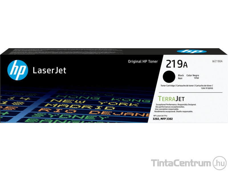 HP 219A (W2190A) fekete [1300 oldal] eredeti toner