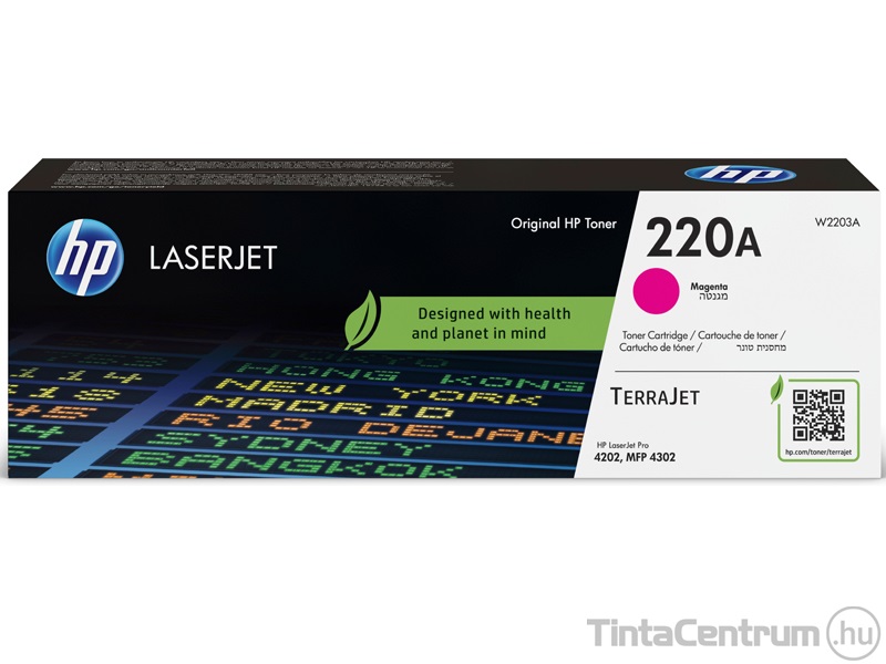 HP 220A (W2203A) magenta [1800 oldal] eredeti toner