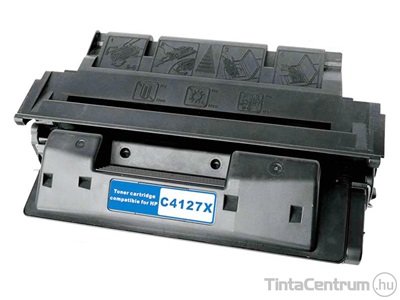 HP 27X (C4127X) fekete [10000 oldal] kompatibilis 100% új toner