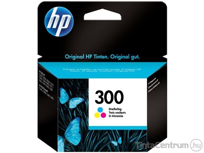 HP 300 (CC643EE) színes eredeti tintapatron