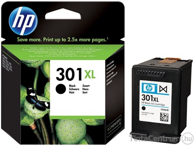 HP 301XL (CH563EE) fekete eredeti tintapatron