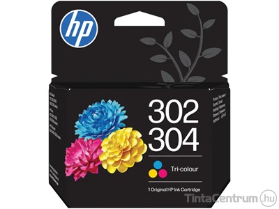 HP 302/304 (B7RT6AE) színes eredeti tintapatron