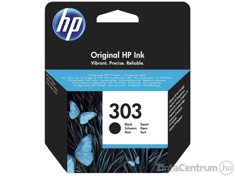 HP 303 (T6N02AE) fekete eredeti tintapatron