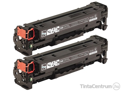 HP 304A (CC530AD) fekete [2x3500 oldal] eredeti 2db-os toner csomag