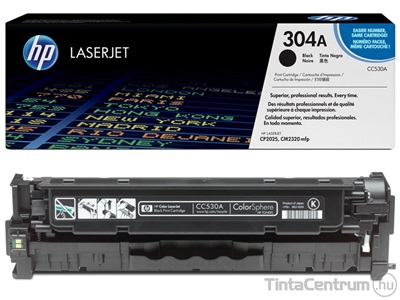 HP 304A (CC530A) fekete [3500 oldal] eredeti toner